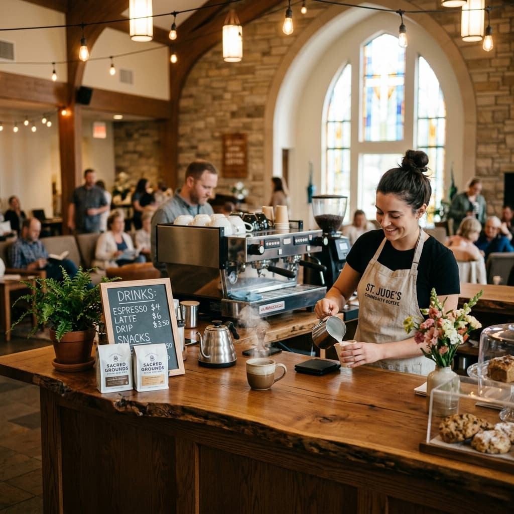 Fresh coffee & warm smiles.